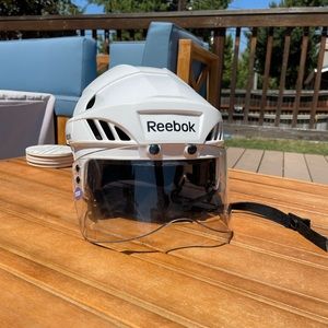 Reebok Hockey Helmet w/ visor